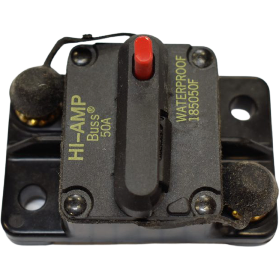 Extreme Outback Manually Resetable 50 Amp Circuit Breaker