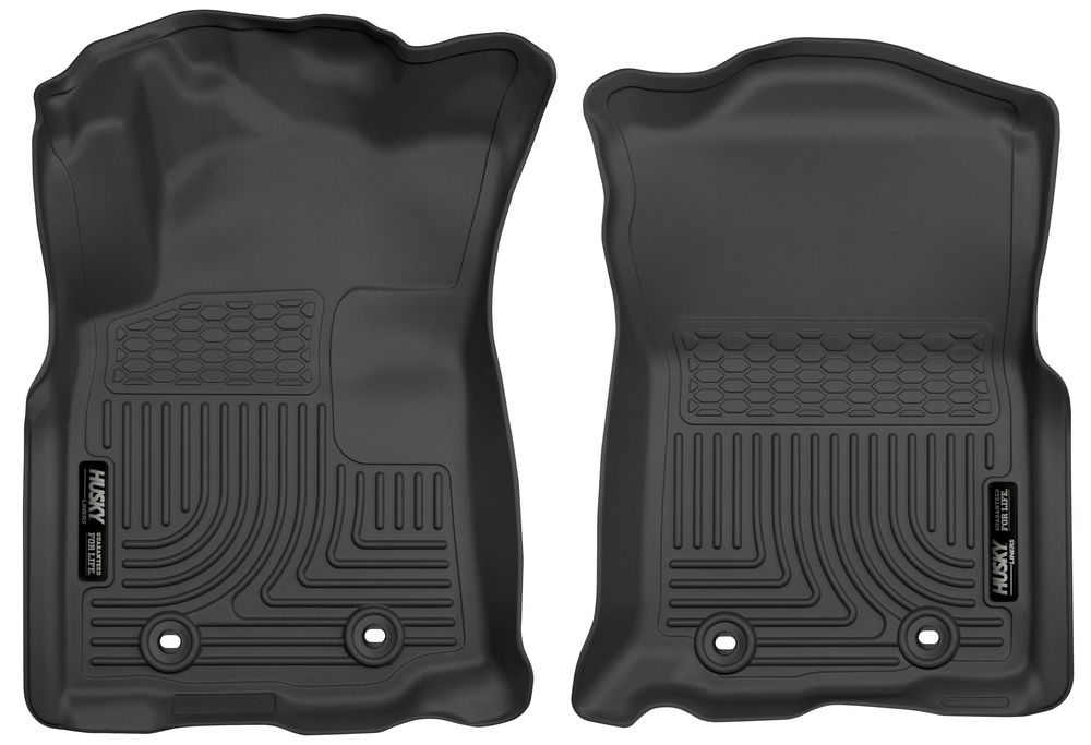 Husky Front Floor Liners 2018 Tacoma Front