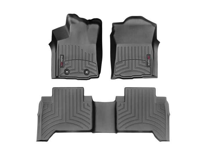 WeatherTech 2016 Tacoma Double Cab Floor Liner (Automatic) - Click Image to Close