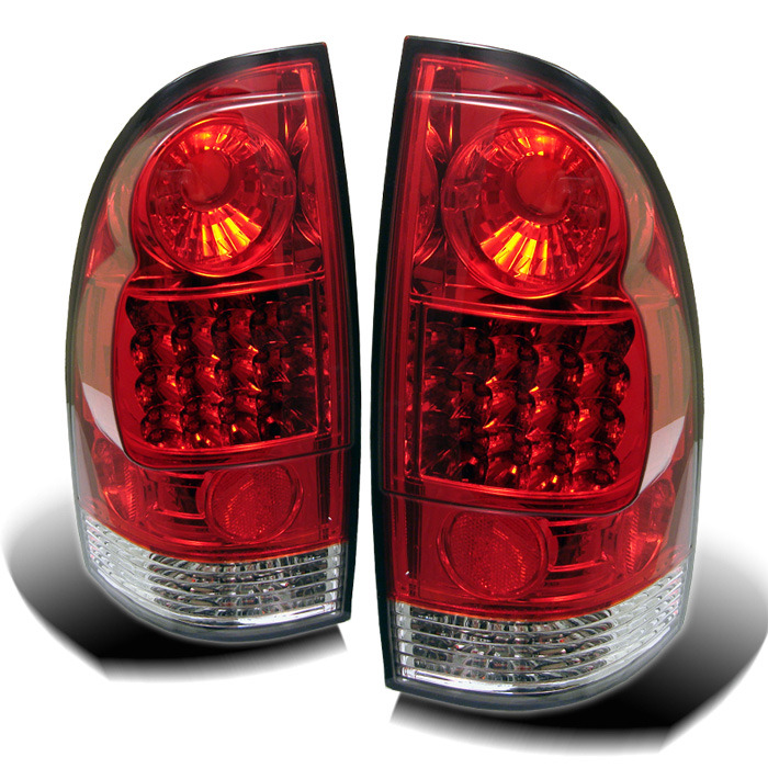 Lights Replacement Pure Tacoma Accessories Parts And Toyota Tacoma 05 12 Led Tail Lights Red Clear
