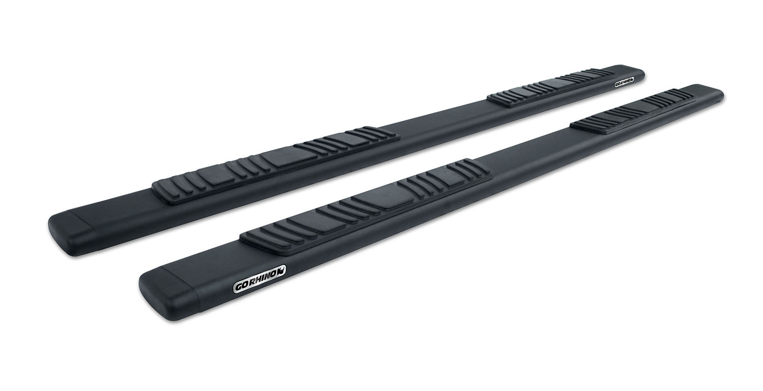 5" OE Xtreme Low Profile SideSteps Kit - 87" Long Textured black + Brackets