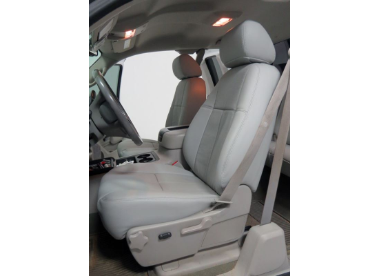 Clazzio Custom Seat Covers - Leather - Front Seats - Light Gray