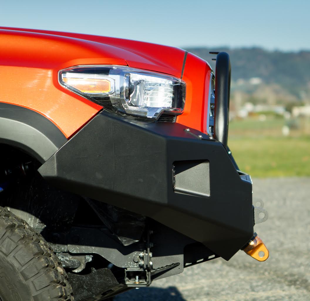 Metal Tech Blackbird Front Bumper Stage 1; 2016+ Tacoma - Click Image to Close