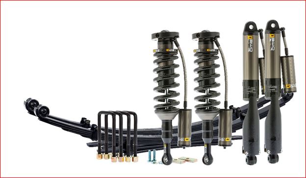 OME COMPLETE SUSPENSION KIT 2" LIFT KIT 2005-ON TOYOTA TACOMA W/ BP-51 - Click Image to Close