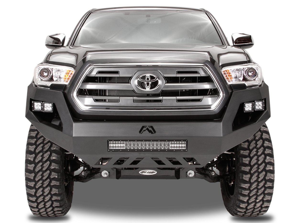 Fab Fours Vengeance Front Bumper W/No Guard 2016+ Tacoma