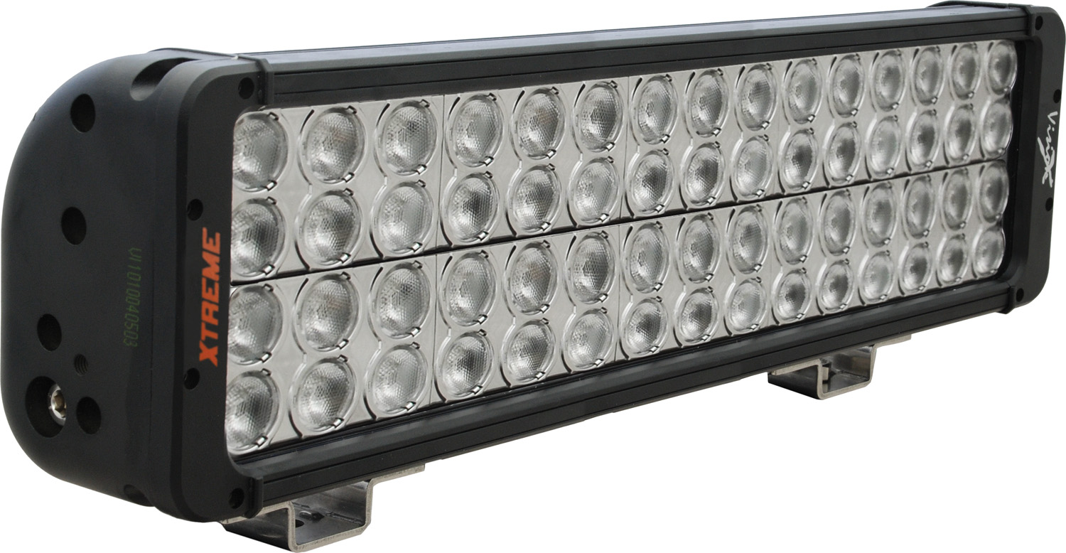 18" XMITTER PRIME XTREME LED BAR BLACK 60 5W LED'S 40? WIDE - Click Image to Close