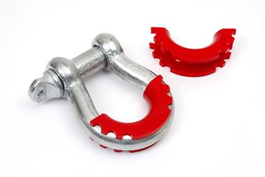 Daystar Snap-on D-Ring Isolator (Set of 2) - Red