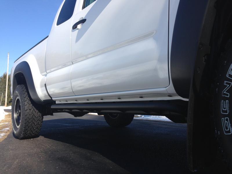 N-Fab 05-15 TOYOTA TACOMA ACCESS CAB ROCK-RAILS N-Fab 05-15 TOYOTA TACOMA ACCESS CAB ROCK-RAILS