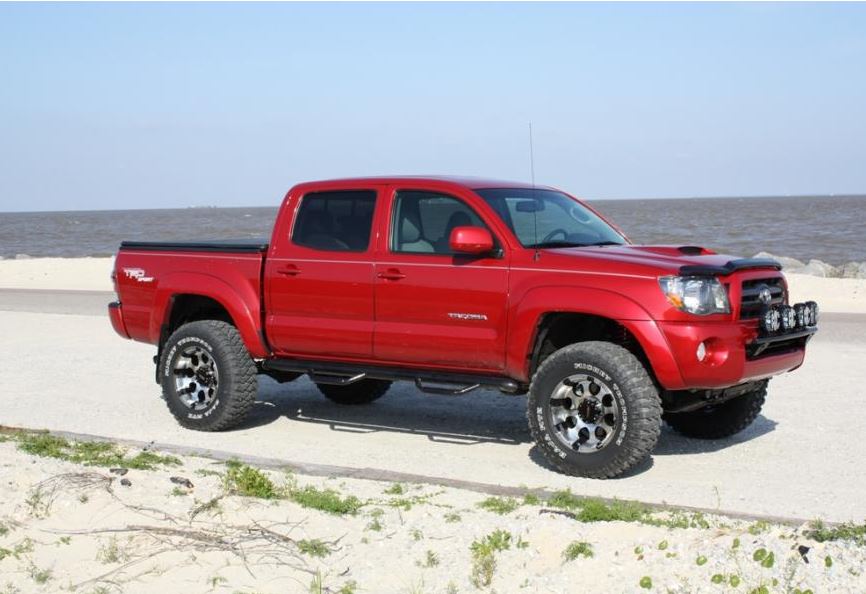 toyota tacoma double cab nerf bar #5