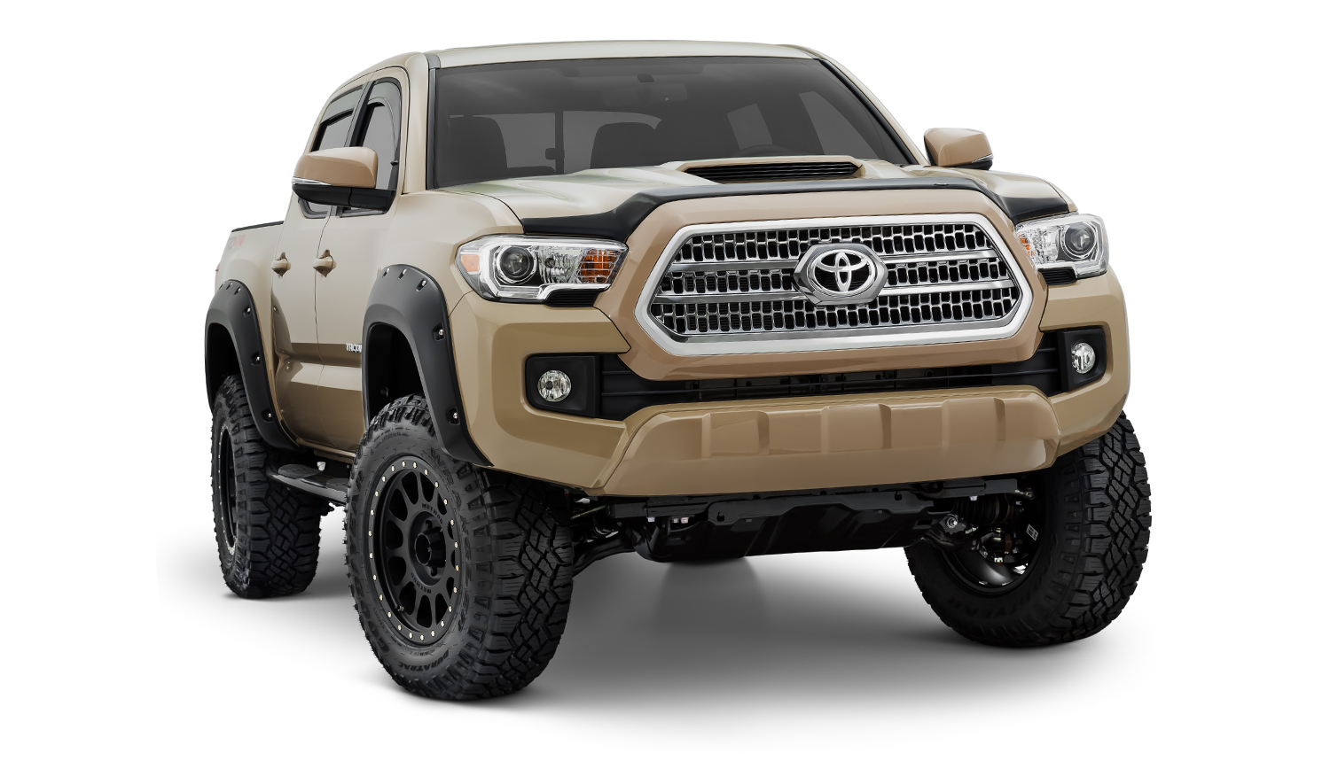 2016 Toyota Tacoma Pocket Style Fender Flares - Click Image to Close