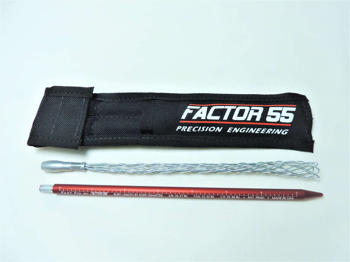 Factor 55 Fast Fid Rope Splicing Tool Red Factor 55