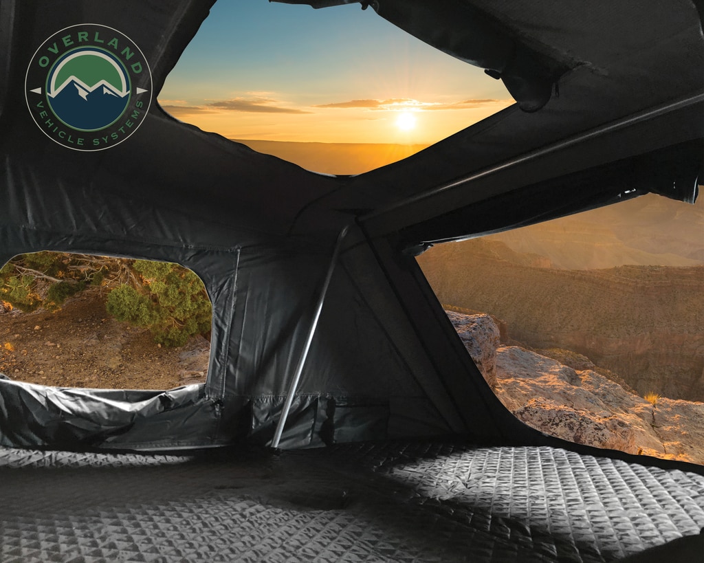 Overland Vehicle Systems Bushveld Hard Shell Roof Top Tent - Click Image to Close