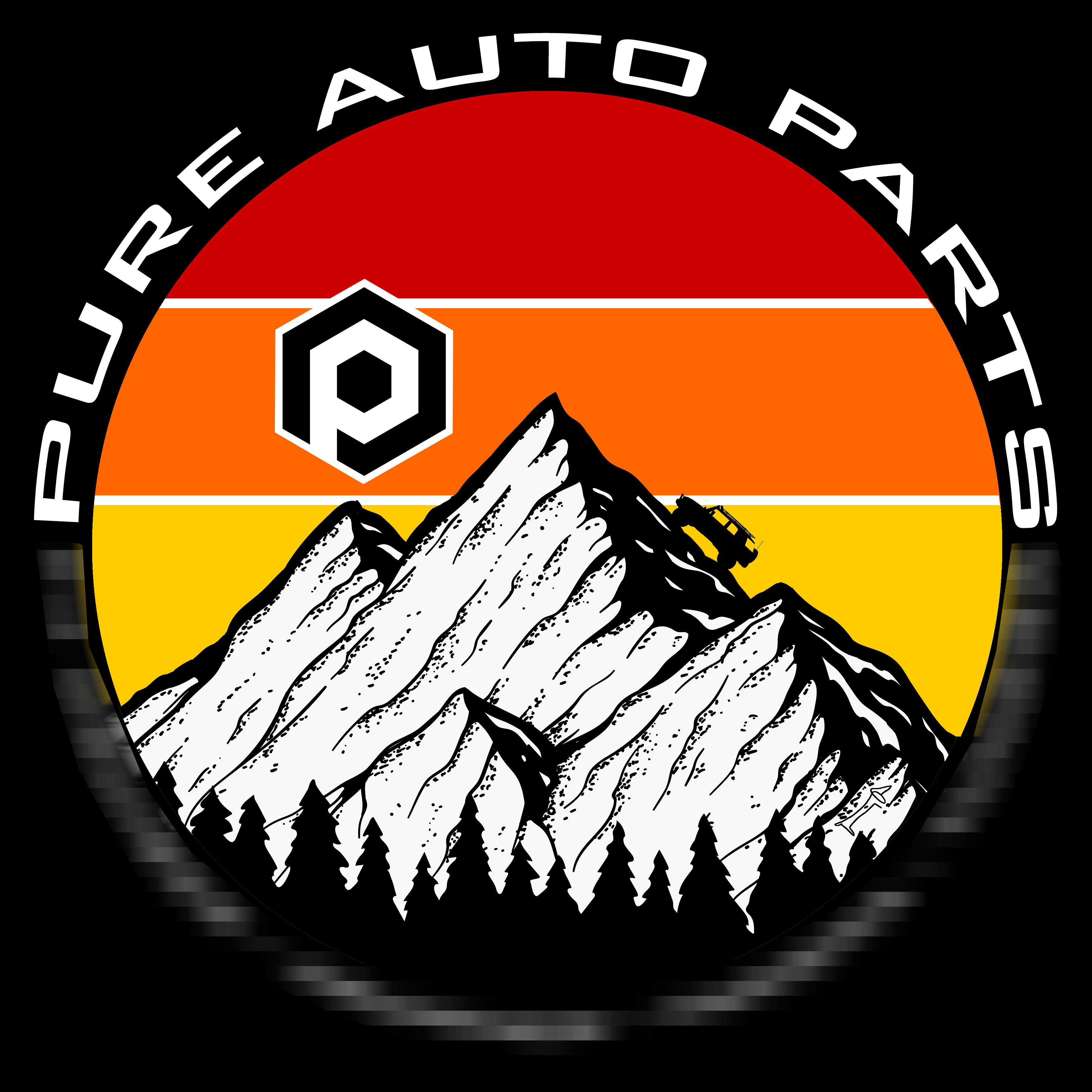 Pure Auto Parts - OverLanding T-Shirt - BLACK - FREE SHIPPING