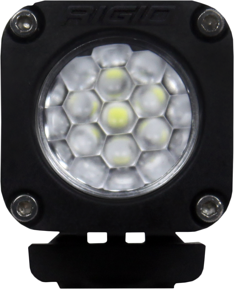 Rigid Industries Diffused Light Surface Mount Black Ignite - Click Image to Close