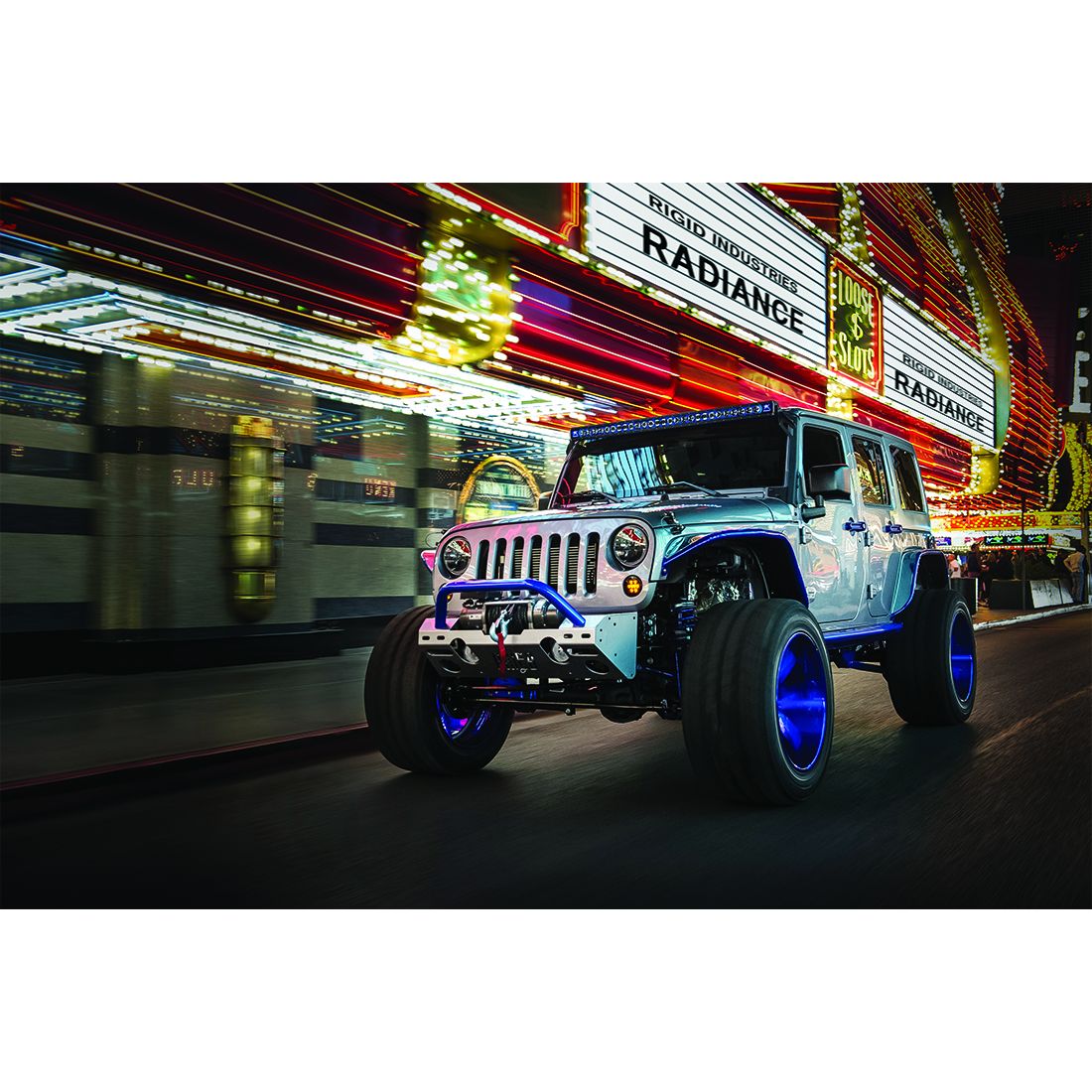 Rigid Industries 10 Inch Amber Backlight Radiance Plus - Click Image to Close