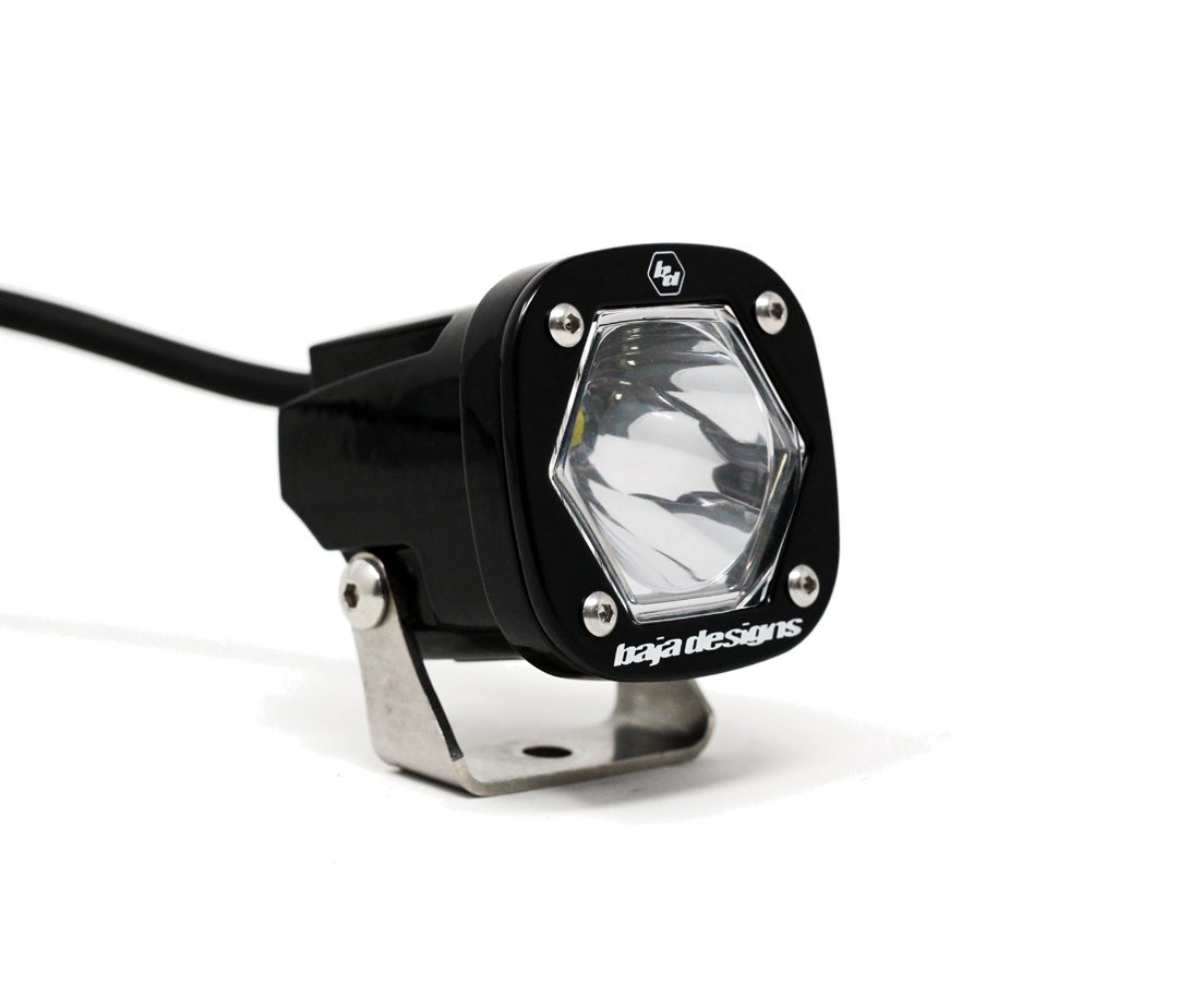 Baja Designs S1 Spot LED Light with Mounting Bracket Single - Click Image to Close
