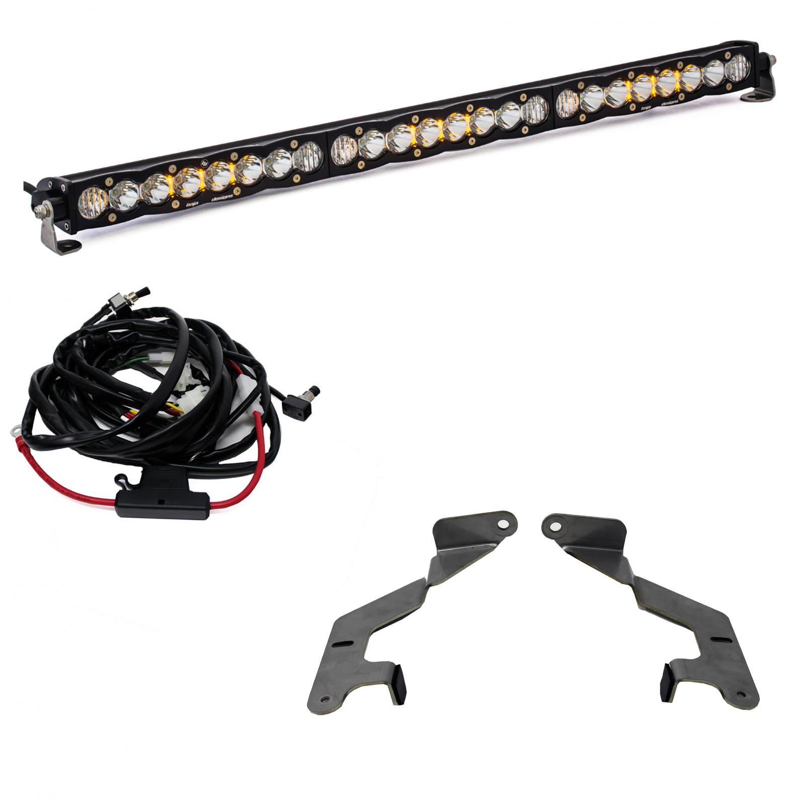 Baja Designs 30 Inch Grille LED Light Bar Kit For 14-On Toyota Tundra S8 Driving Combo - Click Image to Close