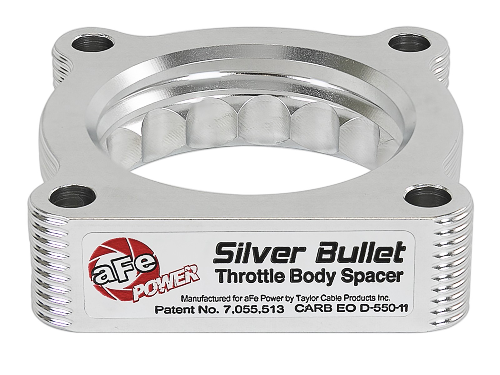 AFE Power Silver Bullet Throttle Body Spacer 2005-2015 Tacoma V6 4.0L