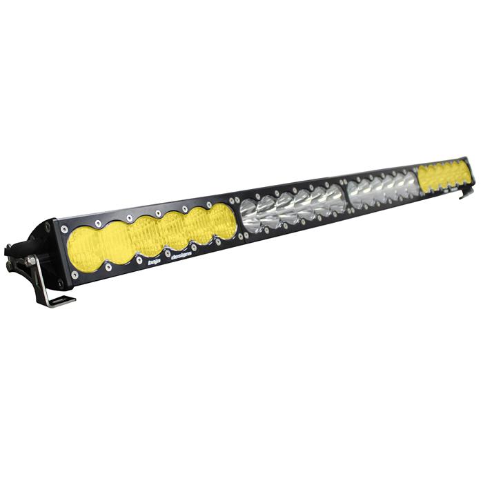 Baja Designs 40 Inch LED Light Bar Amber/White Dual Control Pattern OnX6 Series