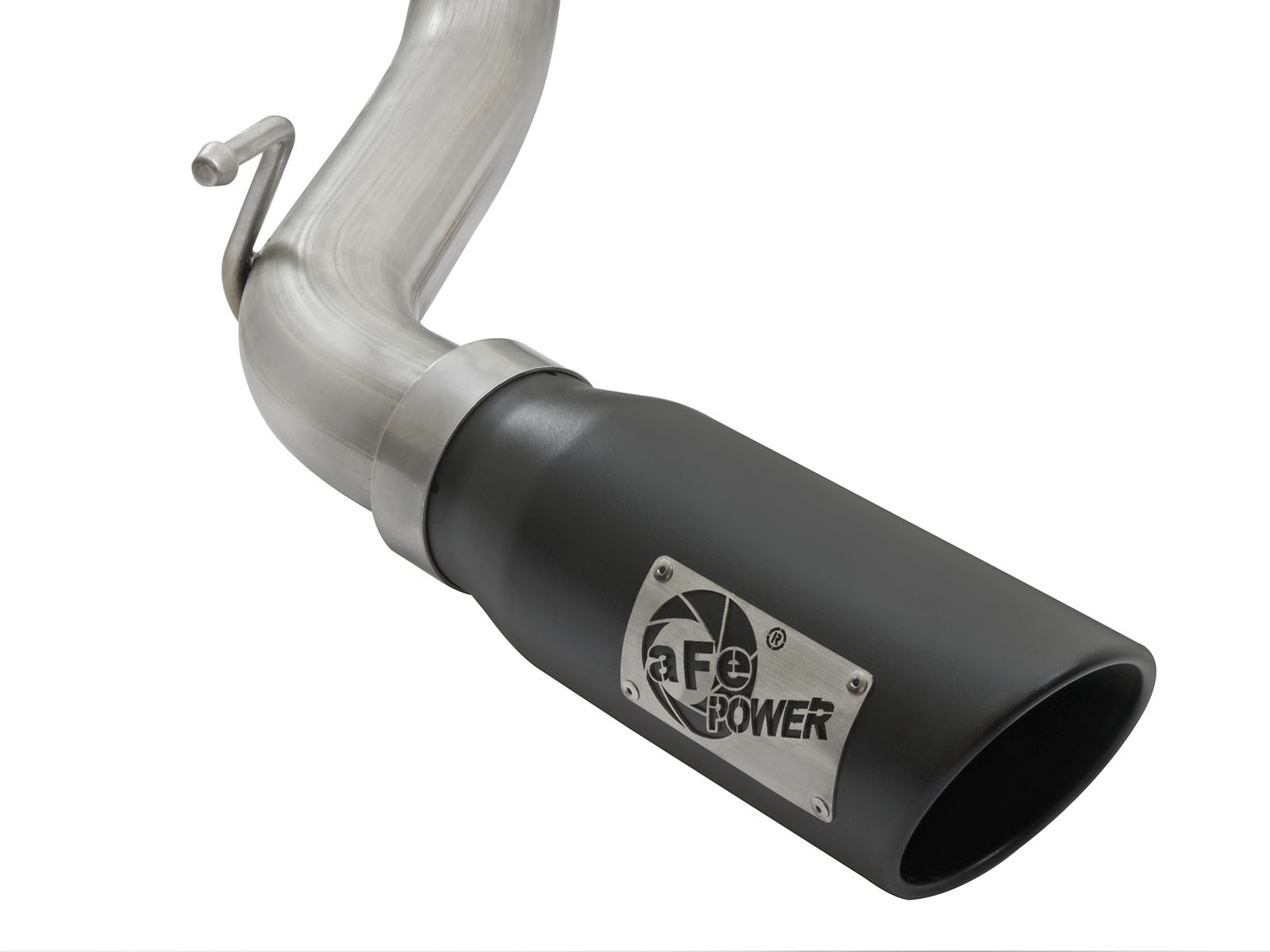 aFe POWER MACH Force-Xp 3" Stainless Steel Cat-Back Exhaust System - Black Tip - Click Image to Close