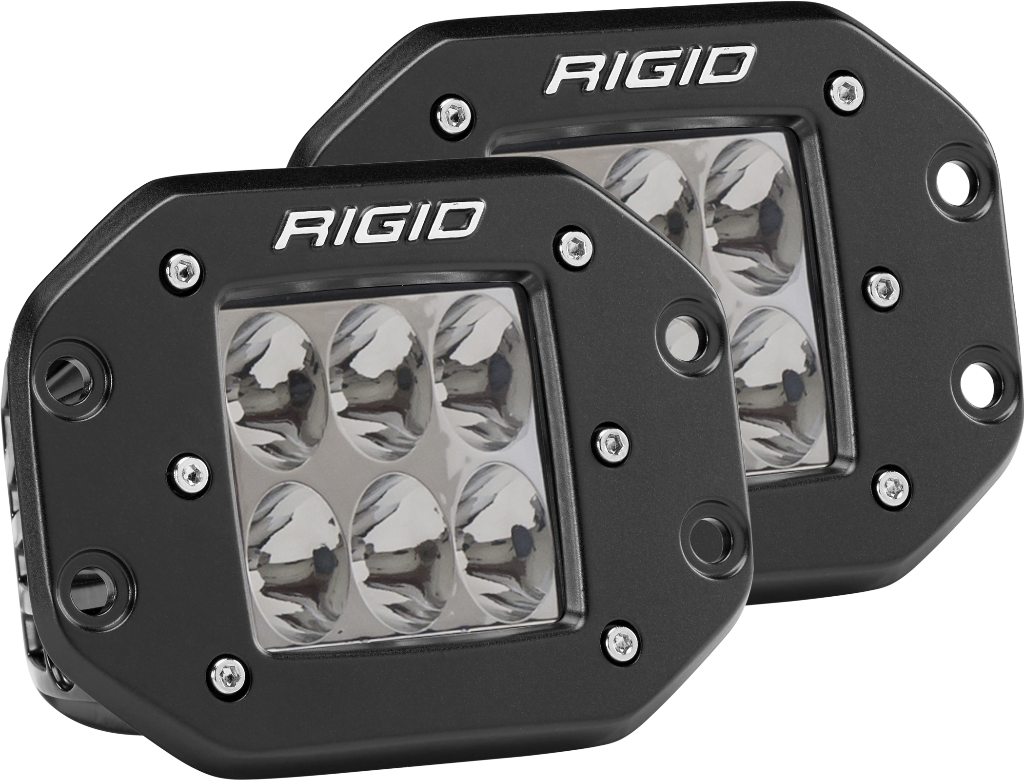 Rigid Industries Driving Flush Mount Pair D-Series Pro