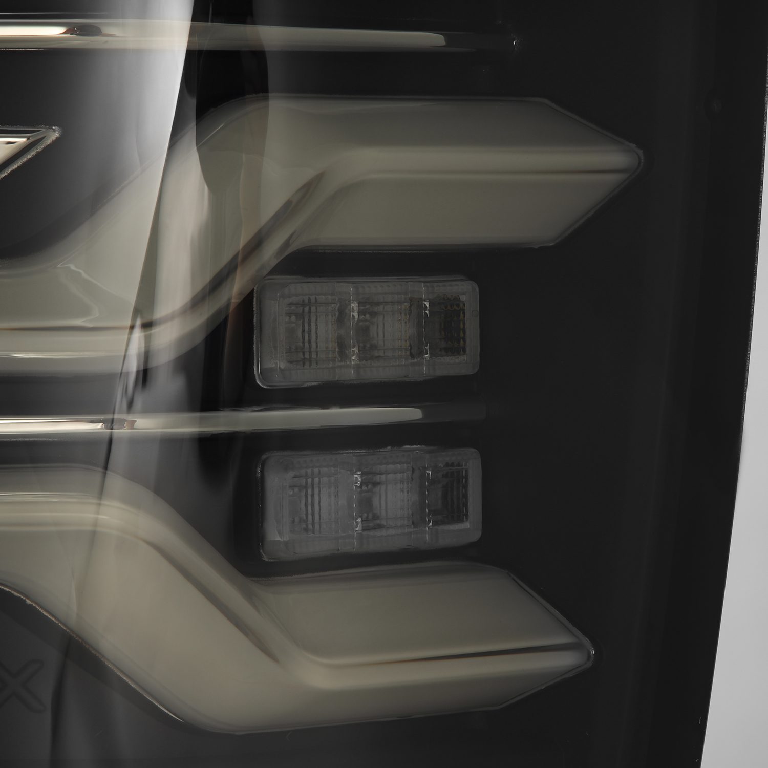 AlphaRex LUXX-Series LED Tail Lights Black 05-15 Toyota Tacoma