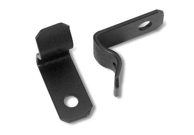 Universal Auxiliary Light Tab Brackets Fits 1" Round Tubing - Click Image to Close