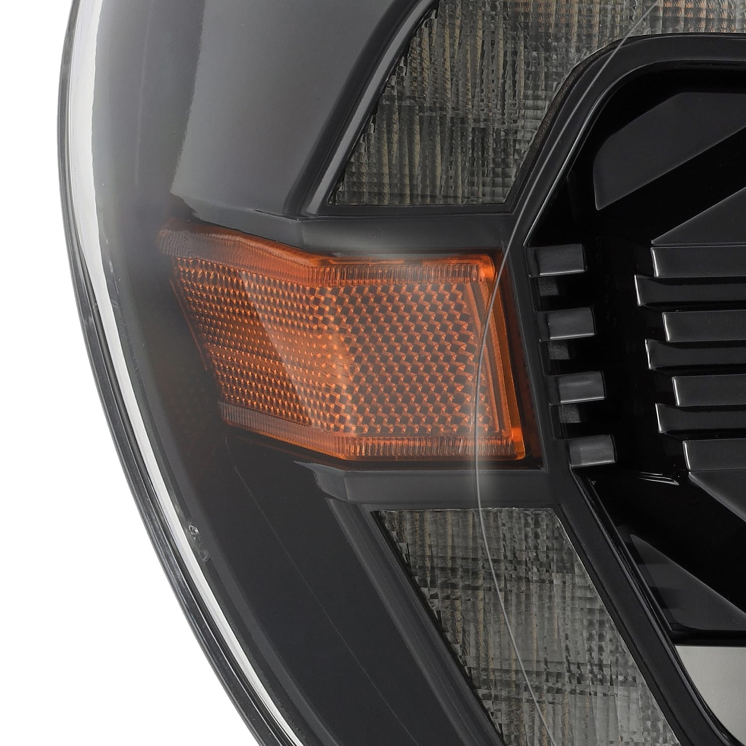 AlphaRex NOVA-Series LED Projector Headlights Alpha-Black 12-15 Toyota Tacoma - Click Image to Close