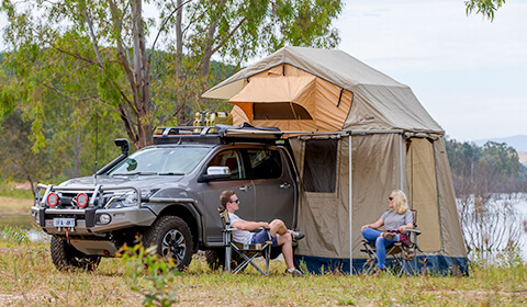 ARB Touring Range Simpson 3 Rooftop Tent & Annex Combo - Ships Free
