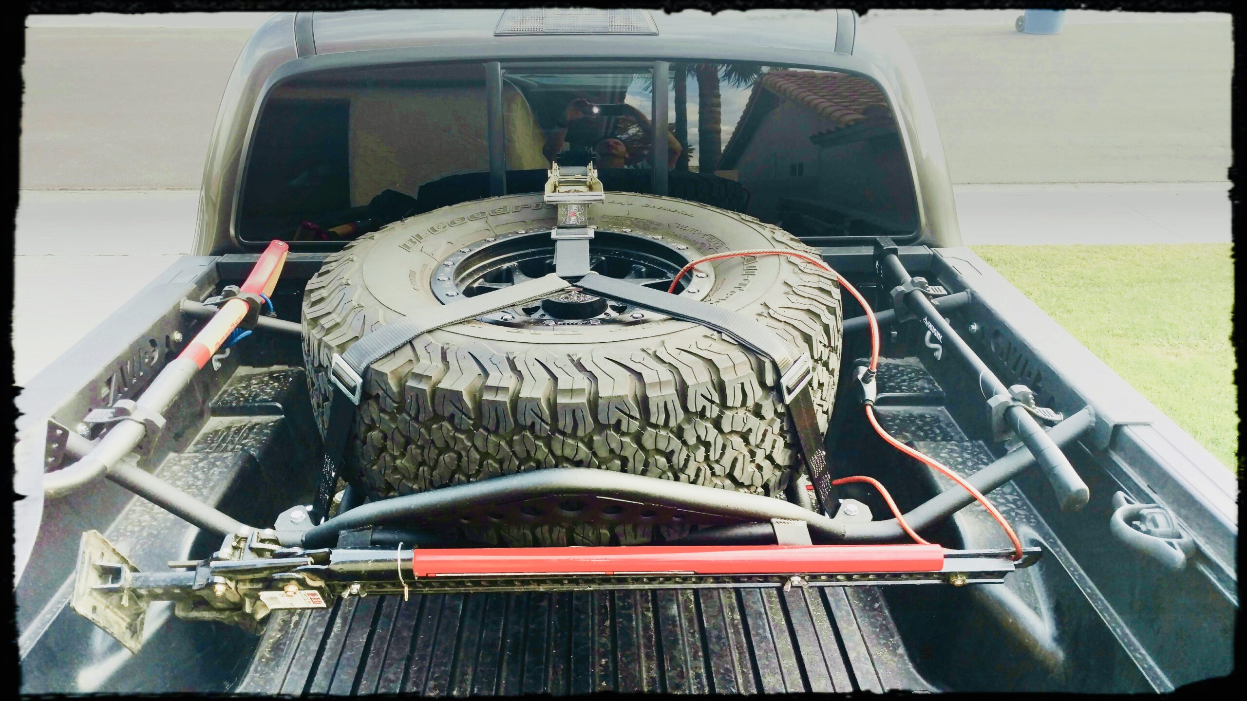 Avid Tacoma Spare Tire Rack