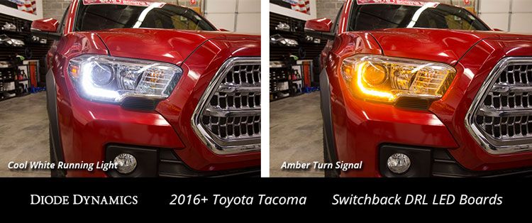 2016-2020 Toyota Tacoma Switchback DRL LED Boards - Click Image to Close