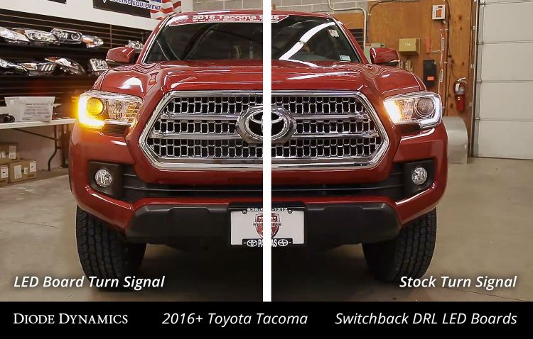 2016-2020 Toyota Tacoma Switchback DRL LED Boards - Click Image to Close