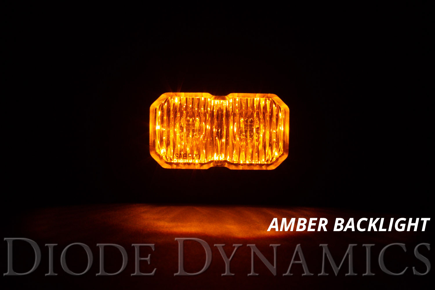 Diode Dynamics Stage Series 2 Inch LED Pod, Sport Yellow Driving Standard ABL Pair