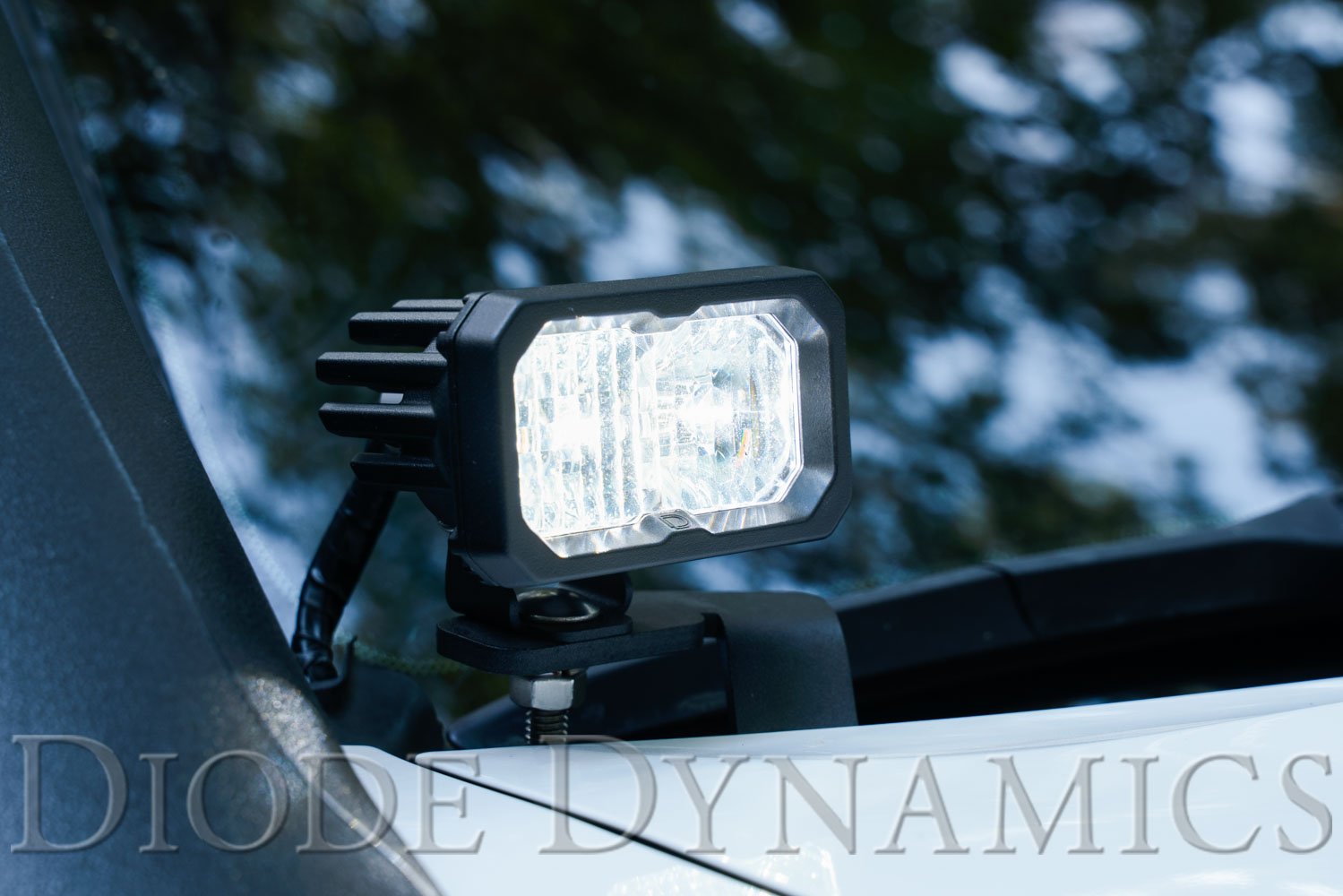 Diode Dynamics Stage Series 2 Inch LED Pod, Sport White Spot Standard BBL Each
