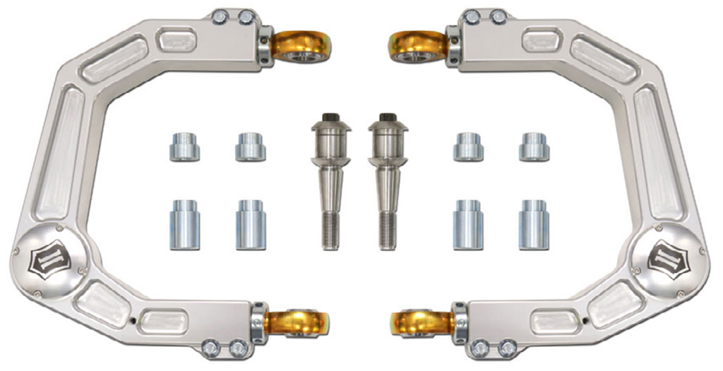 Icon 2005 - 2015 Tacoma Billet Upper Control Arm Kit Icon 2005 - 2015 Tacoma Billet Upper Control Arm Kit