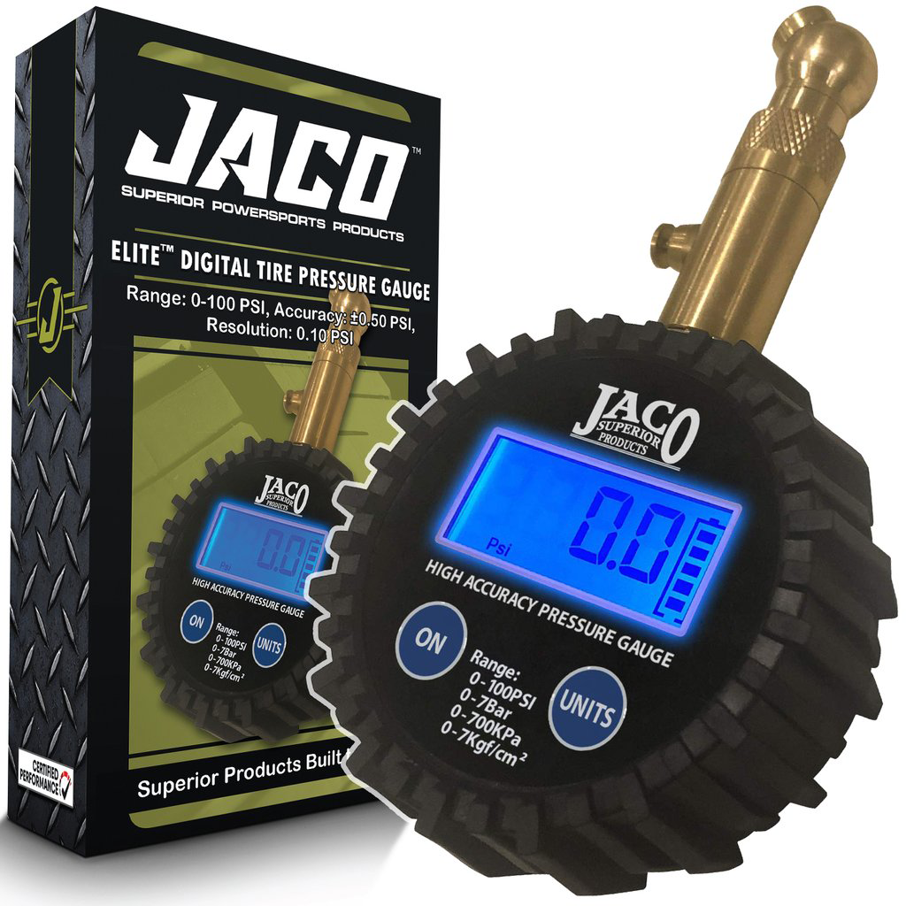 JACO Elite Digital Tire Pressure Gauge - 100 PSI