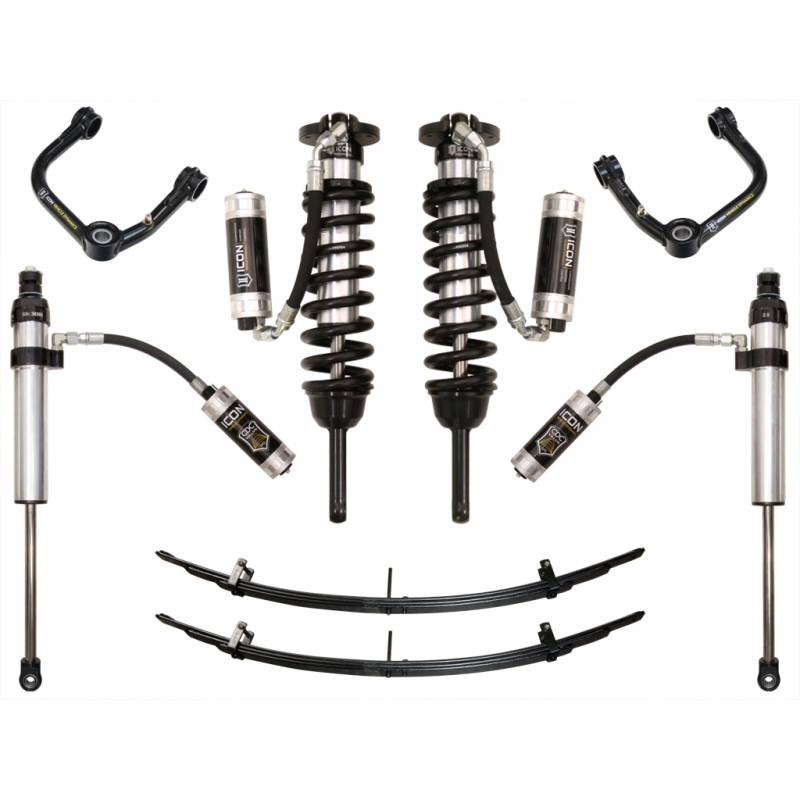 Icon 2016-UP Toyota Tacoma 0-2" Suspension System - Stage 6 w/Tubular UCA - Click Image to Close