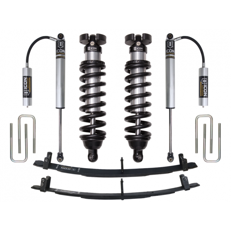 Icon 0-3" Suspension System - Stage 2 1996-2004 Toyota Tacoma - Click Image to Close