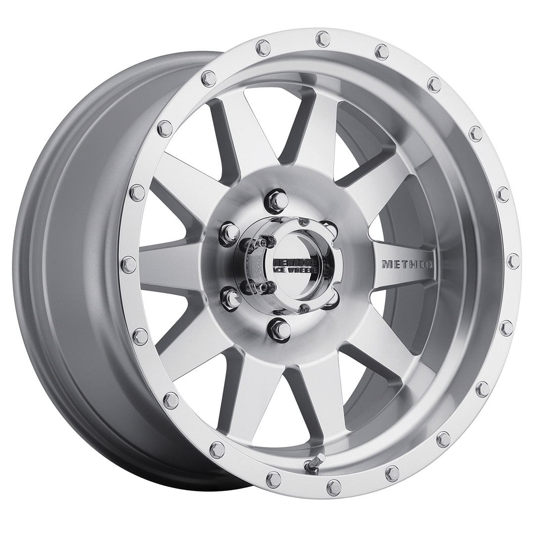 Method Race Wheels MR301 The Standard, 17x9, -12mm Offset, 6x5.5, 108mm Centerbore, Machined - Clear Coat