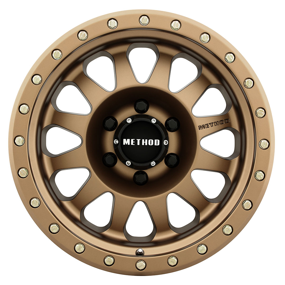 Method Race Wheels MR304 Double Standard, 17x8.5, 0mm Offset, 6x5.5, 108mm Centerbore, Method Bronze