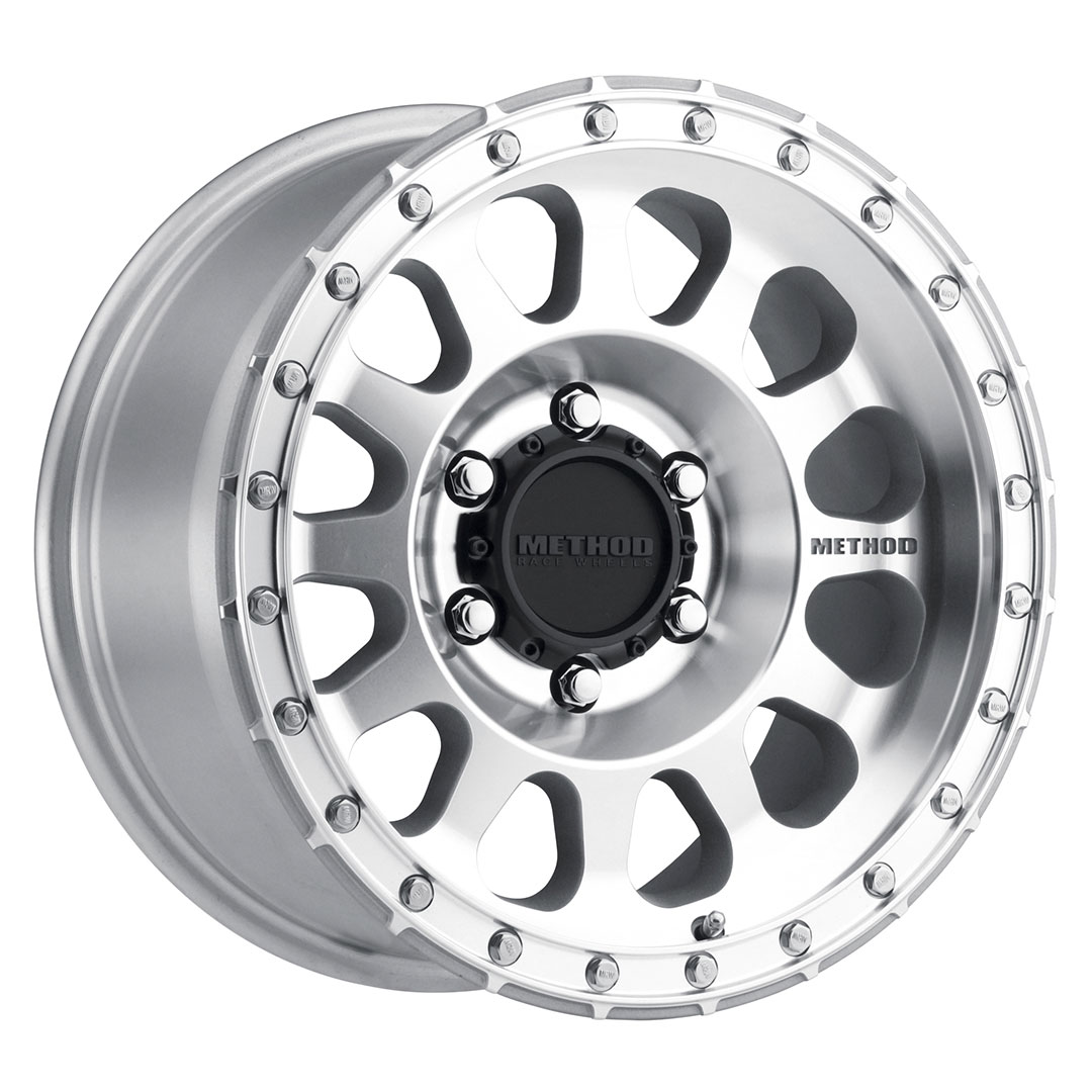 Method Race Wheels MR315, 17x9, -12mm Offset, 6x5.5, 106.25mm Centerbore, Machined - Clear Coat - Click Image to Close