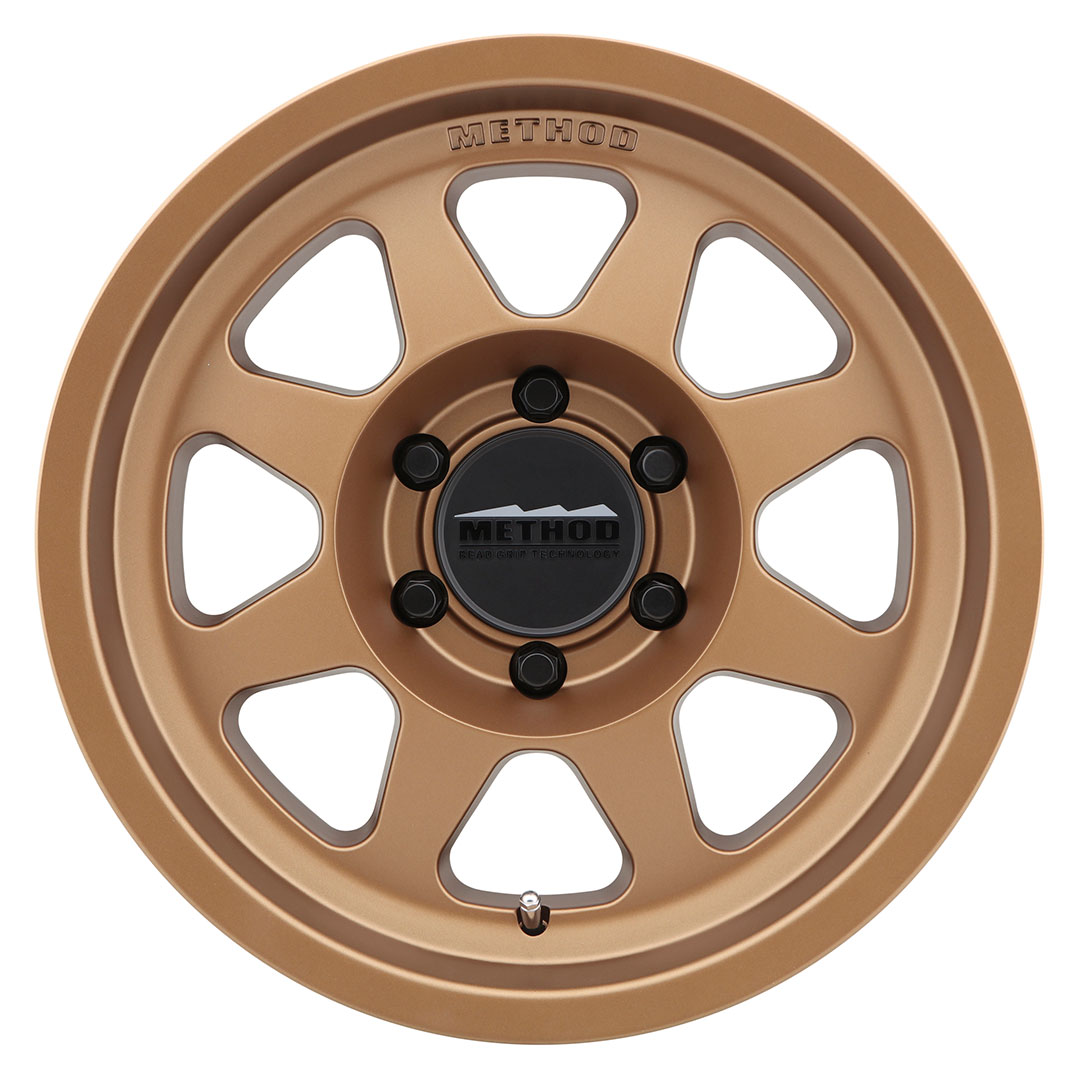 Method Race Wheels MR701 Bead Grip, 16x8, 0mm Offset, 6x5.5, 106.25mm Centerbore, Method Bronze