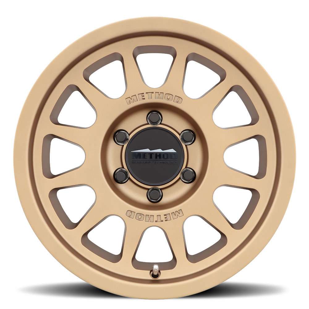 Method Race Wheels MR703 Bead Grip, 17x8.5, +35mm Offset, 6x5.5, 106.25mm Centerbore, Method Bronze