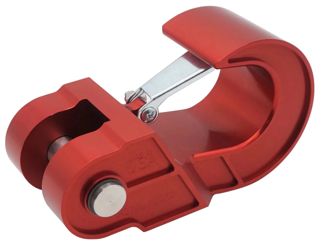 *NEW* - Royal Hooks Show Hook - Recovery Hook - Bumper Hook - Aluminum; Red