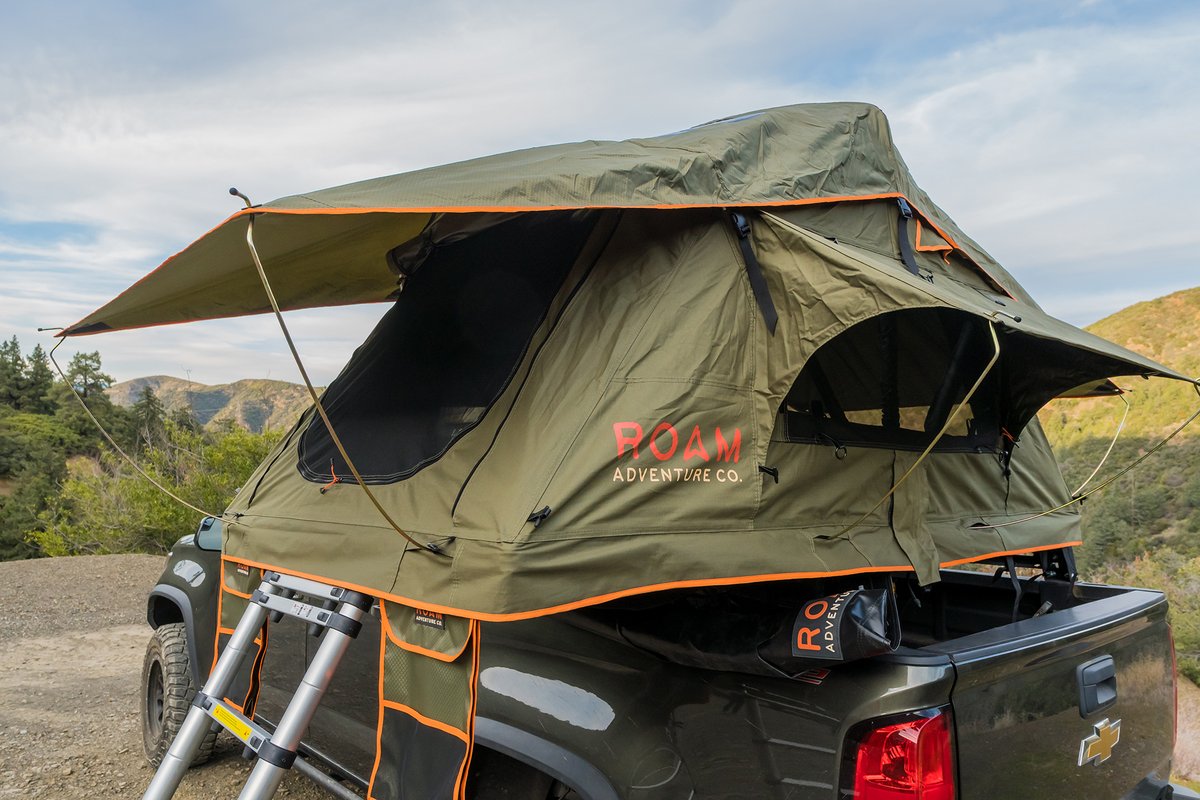 The Vagabond Lite Rooftop Tent - Click Image to Close