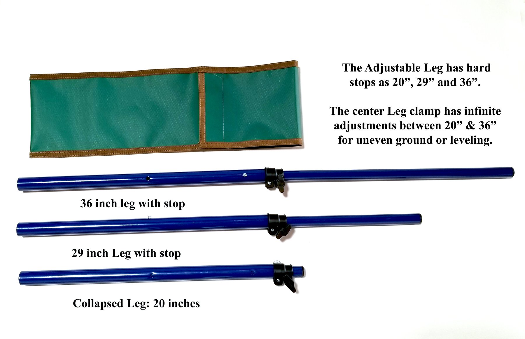 Tembo Tusk Adjustable Leg Skottle Grill Kit - Ships Free - Click Image to Close