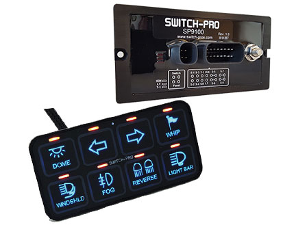 Switch-Pros SP9100 8-Switch Panel Power System - Click Image to Close