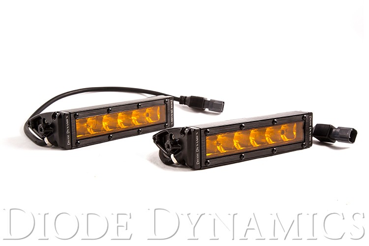 SS6 Stage Series 6" Amber Light Bar (one)