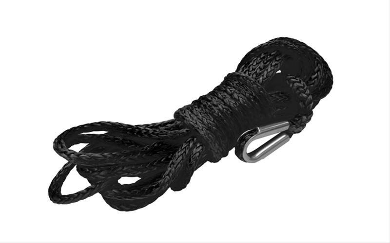 TJM Black Synthetic 3/8" 100 FT Rope Only - Click Image to Close