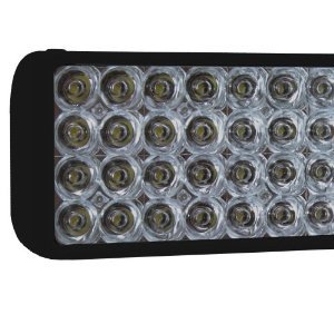 32" XMITTER DOUBLE BAR BLACK 120 3W LED'S EURO - Click Image to Close